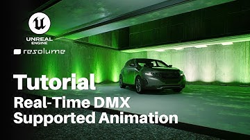 Unreal Engine 5 / DMX / Resolume Arena Tutorial