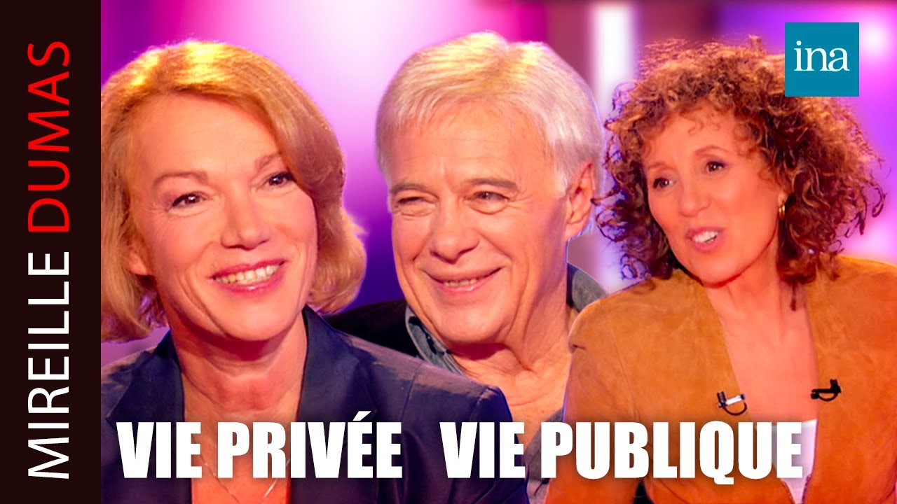 Vie Privée Vie Publique de Mireille Dumas avec Guy Bedos, Brigitte Lahaie … | INA Mireille Dumas