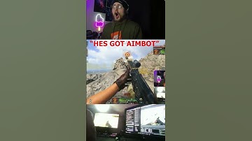 ACCUSED FOR AIMBOT #Warzone #Hacks #shorts