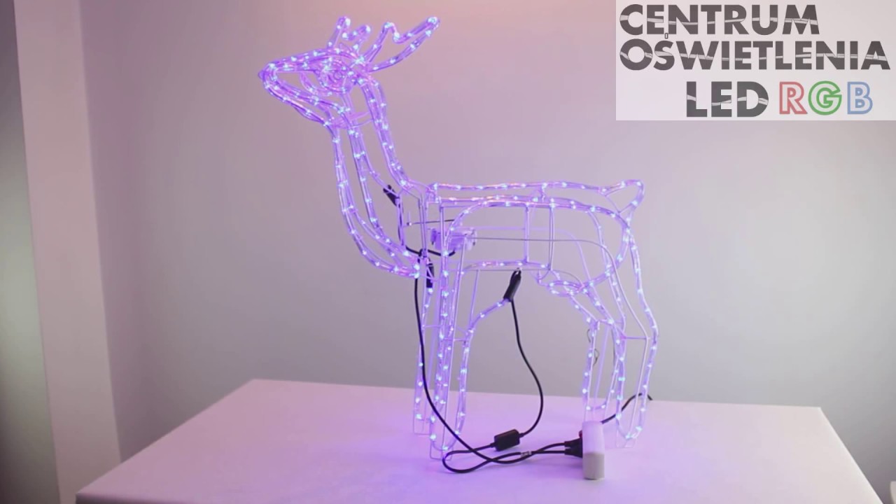 Jak Zrobić Renifera Ze świerku Świecąca Ozdoba Świąteczna - Renifer Świecący poruszający głową - YouTube