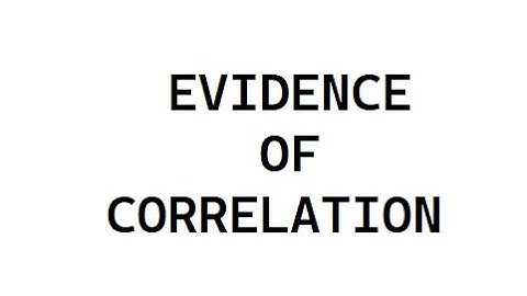 Evidence of Correlation | Probable error | Significance