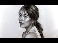 Bae Suzy Sketching Pencil Realis Step 1 || Menggambar Sketsa Bae Suzy