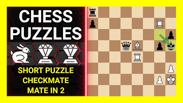 Chess Puzzles to Practice. Themes: Short puzzle, Checkmate, Mate in 2. Learn Chess