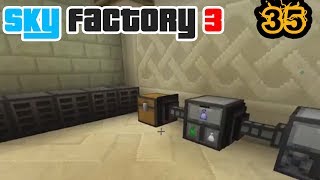 Mob farm up & running! | minecraft: new sky factory 3 ep. 35