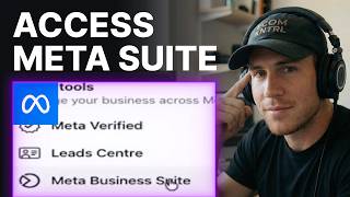 How To Access Meta Business Suite Via Facebook Page (2026) | Step-by-Step