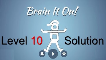 Brain It On Level 10 Solution - Remove the cap {3 Stars}