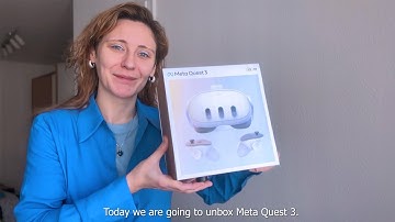 Meta Quest 3 - Unboxing Video !