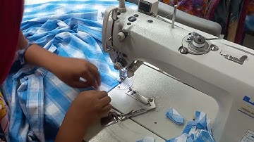 Bottom Hem inserting Gusset at Side Seam Bottom | Shirt