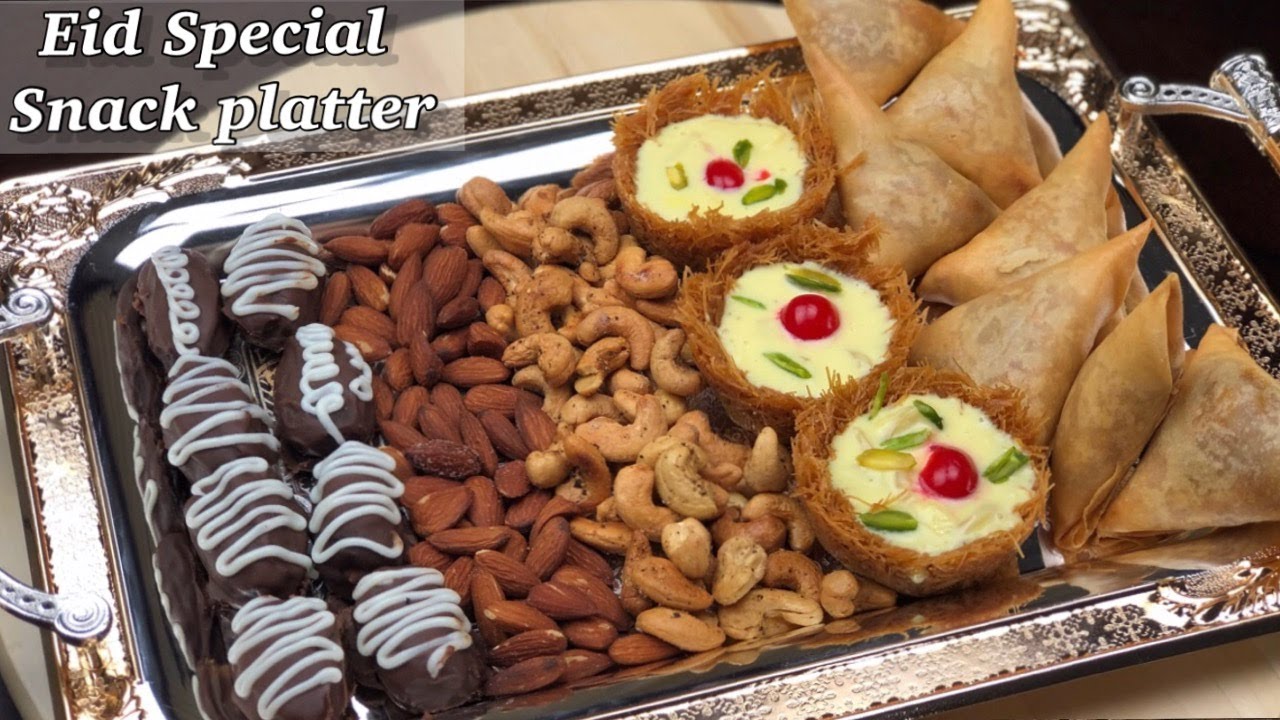 Eid special snack platter snack tray how to make snack platter