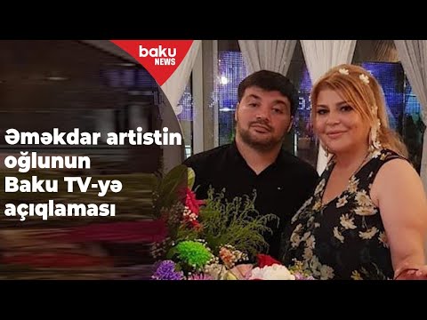 Mətanət İsgəndərlinin oğlu Baku TV-yə danışdı