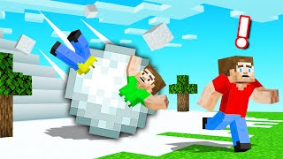 SURVIVE The AVALANCHE SIMULATOR! (Minecraft)