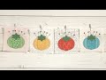 My Happy Place Sew Along  - Tomato Pincushion Block Tutorial