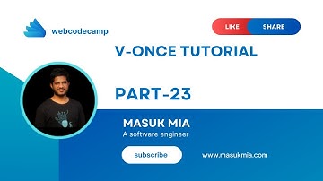 vue js 3 v-once tutorial part 23