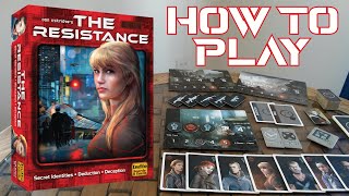 The Resistance - How to Play [Hidden spies among you!]