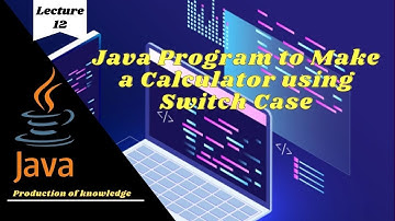 #switch #colculator Java Program to Make a Calculator using Switch Case (URDU /HINDI) || LECTURE 12