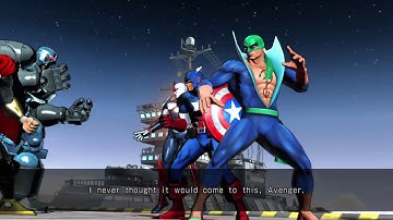 (Requested) ULTIMATE MARVEL VS. CAPCOM 3 Thor/Zero/Sentinel Playthrough
