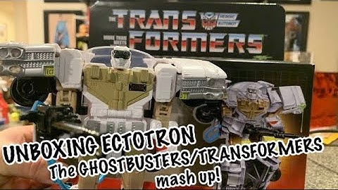 Unboxing Ectotron, the Ghostbusters/Transformers Mash Up