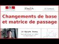 Changements de base et matrice de passage  l nguyn hoang