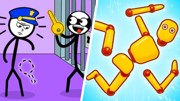 Thief Puzzle vs Ragdoll Break 🧠💥 Max Level Gameplay Walkthrough Android iOS Update 7XR3