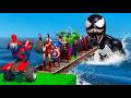 spider-man rescue الرجل العنكبوت إنقاذ batman vs iron man vs venom funnygame gta 5 superhero