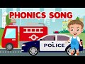 Phonics Sound A to Z | Phonic Song by Bingo | Learn Transport For Kids