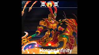 charon vs hera vs lubu #heroesinfinity #epicheroeswarheroes #divmob