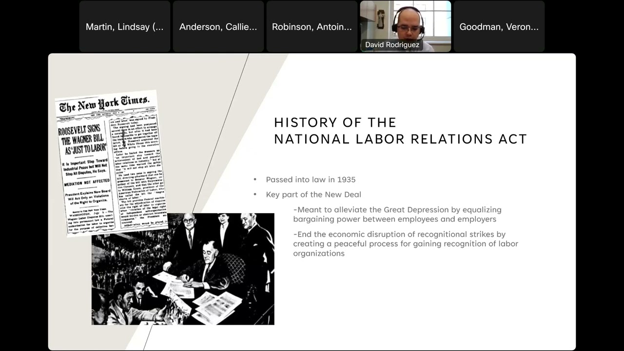 Your Rights in the Workplace Webinar with the National Labor Relations Board