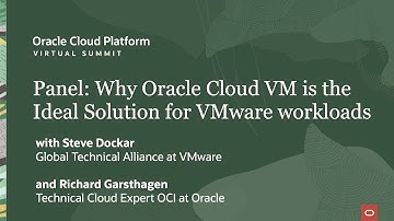 Why Oracle Cloud VM is the ideal solution for VMware workloads