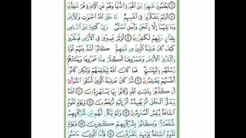 #سورة الروم#١٣_١٥#شرح الآنسة سمية #قليل دائم خير