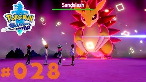 Pokemon Sword Shiny Dynamax Sandslash Raid & Catch