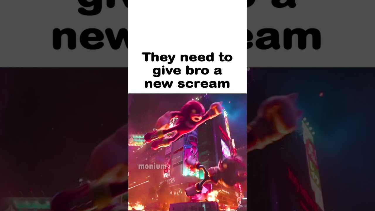 Bro Got The Default Scream 