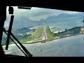 Cockpit View-Air Seychelles landing SEZ Airport 13.01.2018 Mahe Island Seychelles (HD)