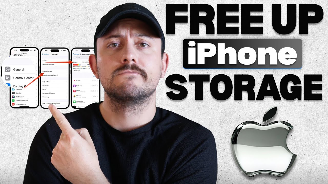 How to Free Up Storage Space on iPhone (Simple iOS Storage Tips) - YouTube