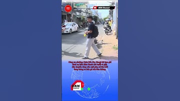 Bắt thủ phạm giật dây chuyền vàng của người phụ nữ lớn tuổi ở Châu Đốc #shorts #DrmChannel