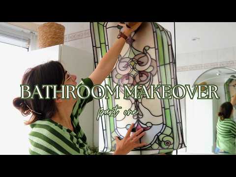 The No Demolition Reno Begins 🛁 Art Nouveau Bathroom Makeover