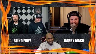 Exclusive Harry Mack Freestyle for Blind Fury TV - REACTION