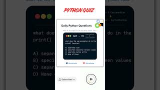 Famous python quiz - Day 39 | Comment your answer #quiz Wealth