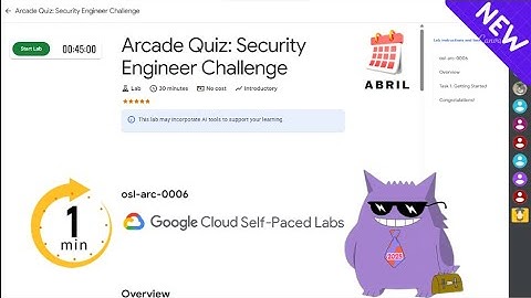 Arcade Quiz: Security Engineer Challenge  | #2025 | #osl-arc-0006 |#qwiklabs |Solution
