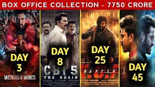 Kgf 2 Box Office Collection,Doctor Strange 2 Box Office Collection,RRR Collection,CBI 5 Collection