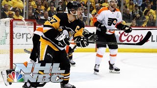 Philadelphia Flyers vs. Pittsburgh Penguins I Stanley Cup Playoffs I Game 1 Highlights I NBC Sports