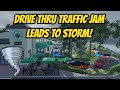 Southwest, Florida Roblox l Starblox Drive Thru *TRAFFIC JAM STORM* RP