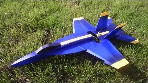 RC Powers F 18 early morning run