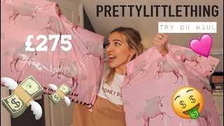 HUUUGE PRETTY LITTLE THING TRY ON HAUL | Georgie Palmer
