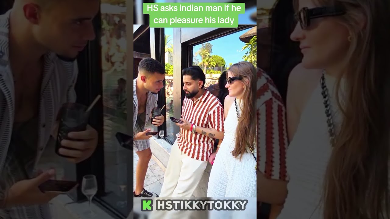 Hstikkytokky Asks Indian Man The Craziest Question India