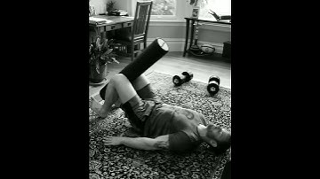 Glute Bridge w/ Foam Roller