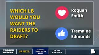 The 2018 nfl draft is a few days away and oakland raiders hold #10
overall pick. there are plenty of prospects could take, but what does
...