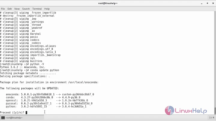 How to Install Python Anaconda and Miniconda on CentOS7