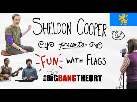 Fun with Flags presented by Sheldon Cooper (All Episodes + Bloopers) The Big Bang Theory