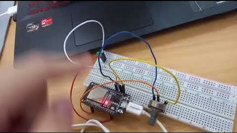 Bật/tắt đèn led xanh dương và đọc analog trên BLYNK qua ESP32