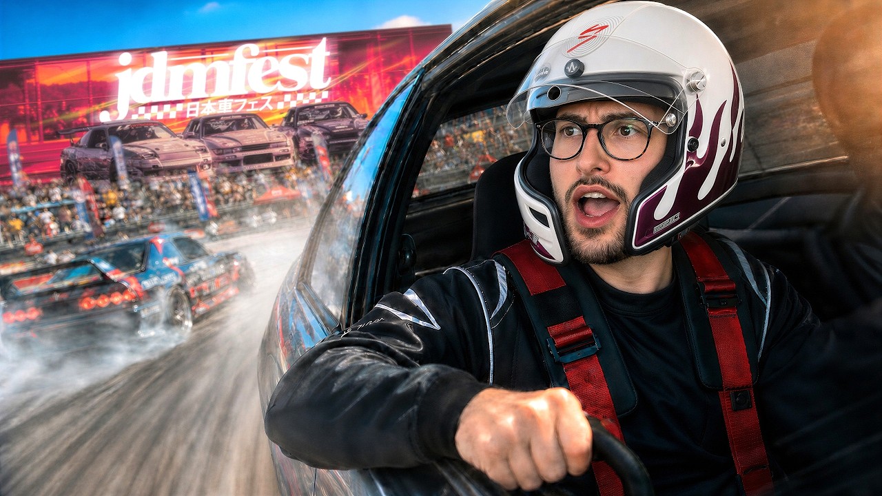 Je monte avec un PRO de drift... et on GAGNE la compétition!
